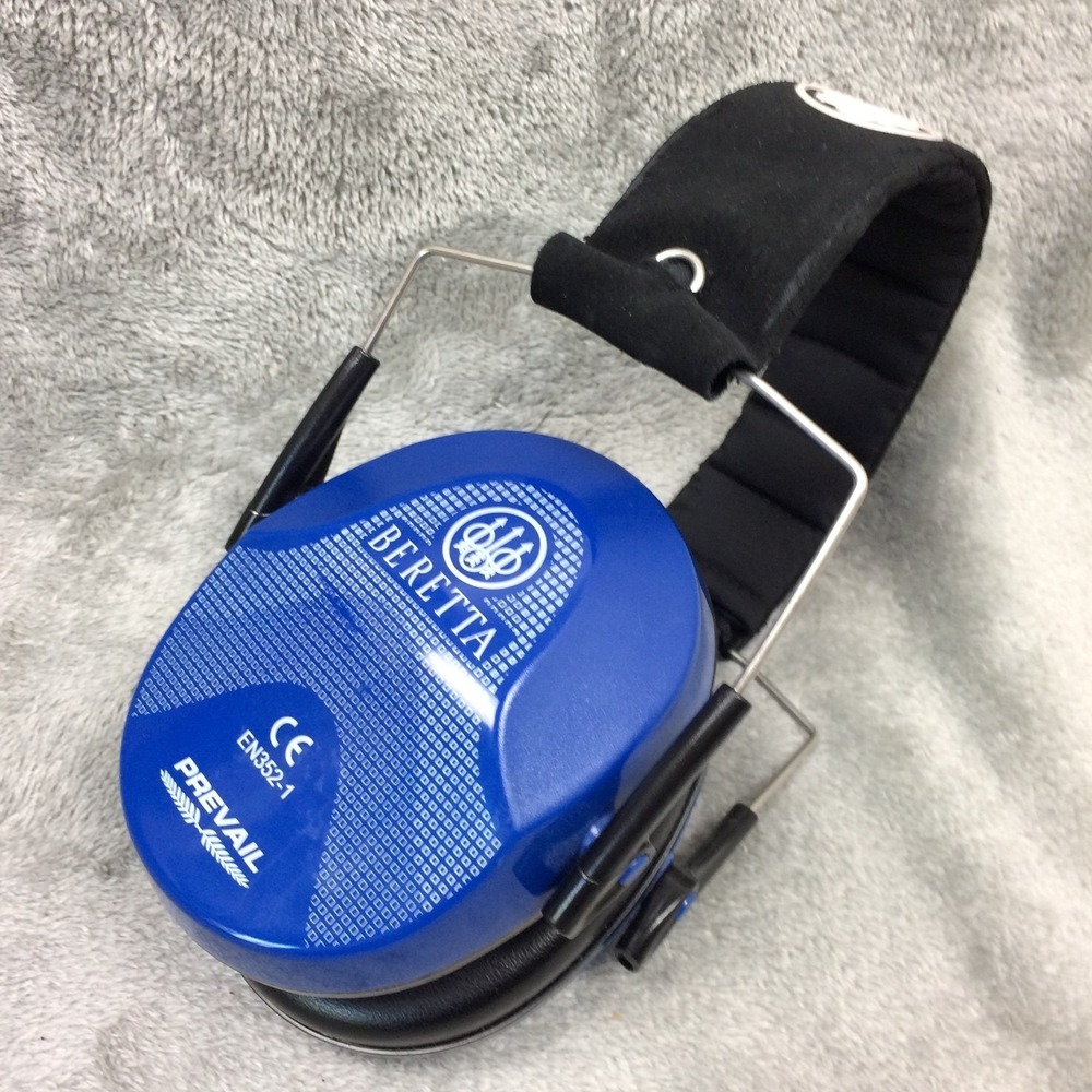 Beretta Prevail Earmuff Ear Protection Blue Shooting EN352-1 Defender‎ READ